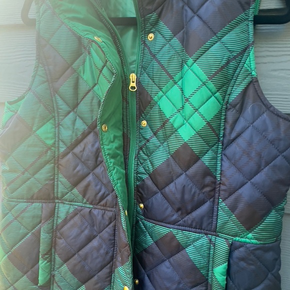Puffer Plaid Vest - Picture 6 of 12